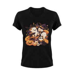 koszulki halloween czarne 55 — Czarna